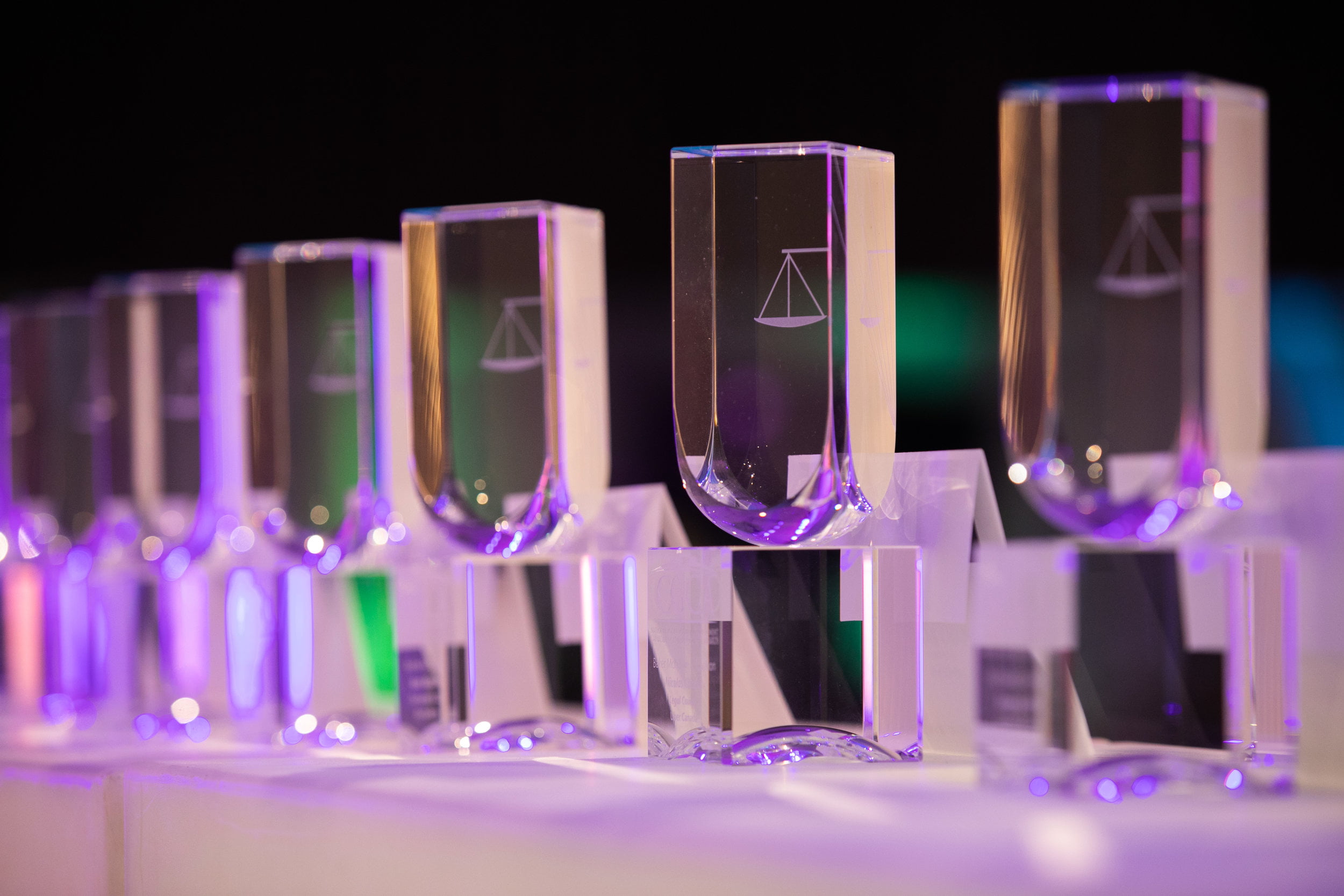 CGCA award trophies