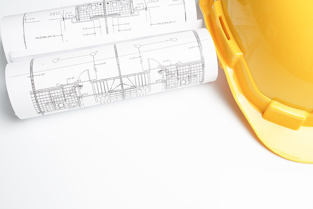 Hard Hat and Plans