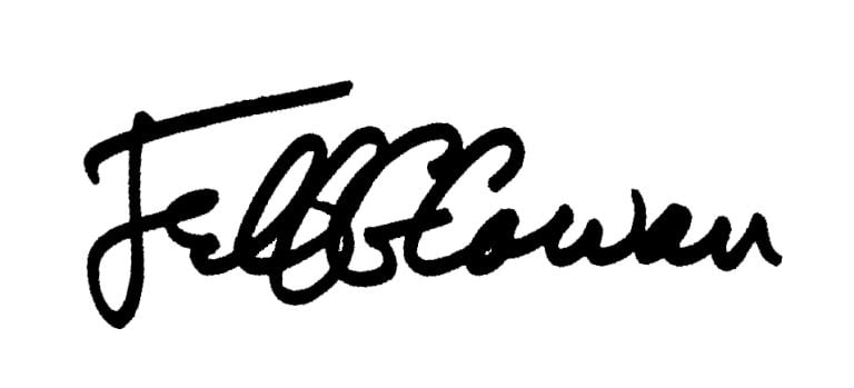 Jeff Cowan Signature