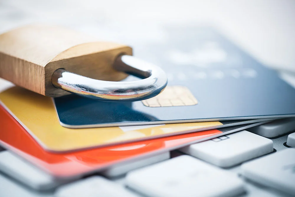 Lock and Credit Card