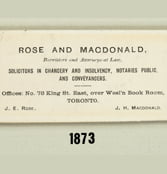 Name Change - Rose & Macdonald