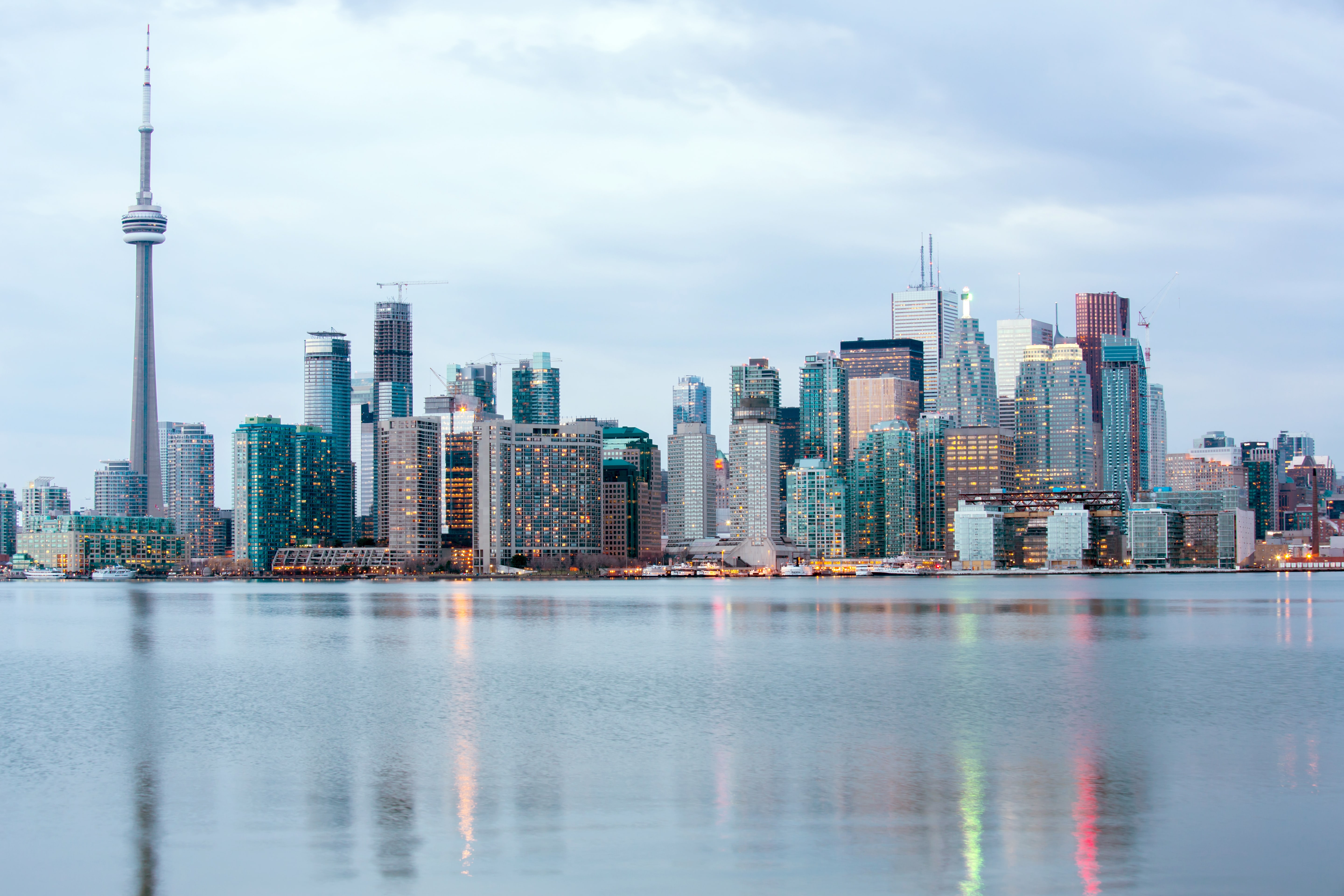Toronto Blue Skyline