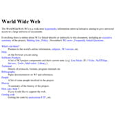 World Wide Web